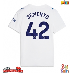 Manchester City Antoine Semenyo #42 Replica Third Stadium Shirt for Women 2026-27 Short Sleeve